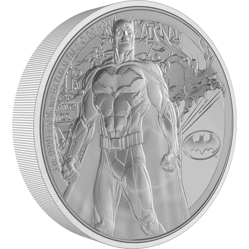 BATMAN(TM) Classic 3oz Silver Coin