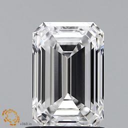 1.06 ctw. VVS2 IGI Certified Emerald Cut Loose Diamond (LAB GROWN)