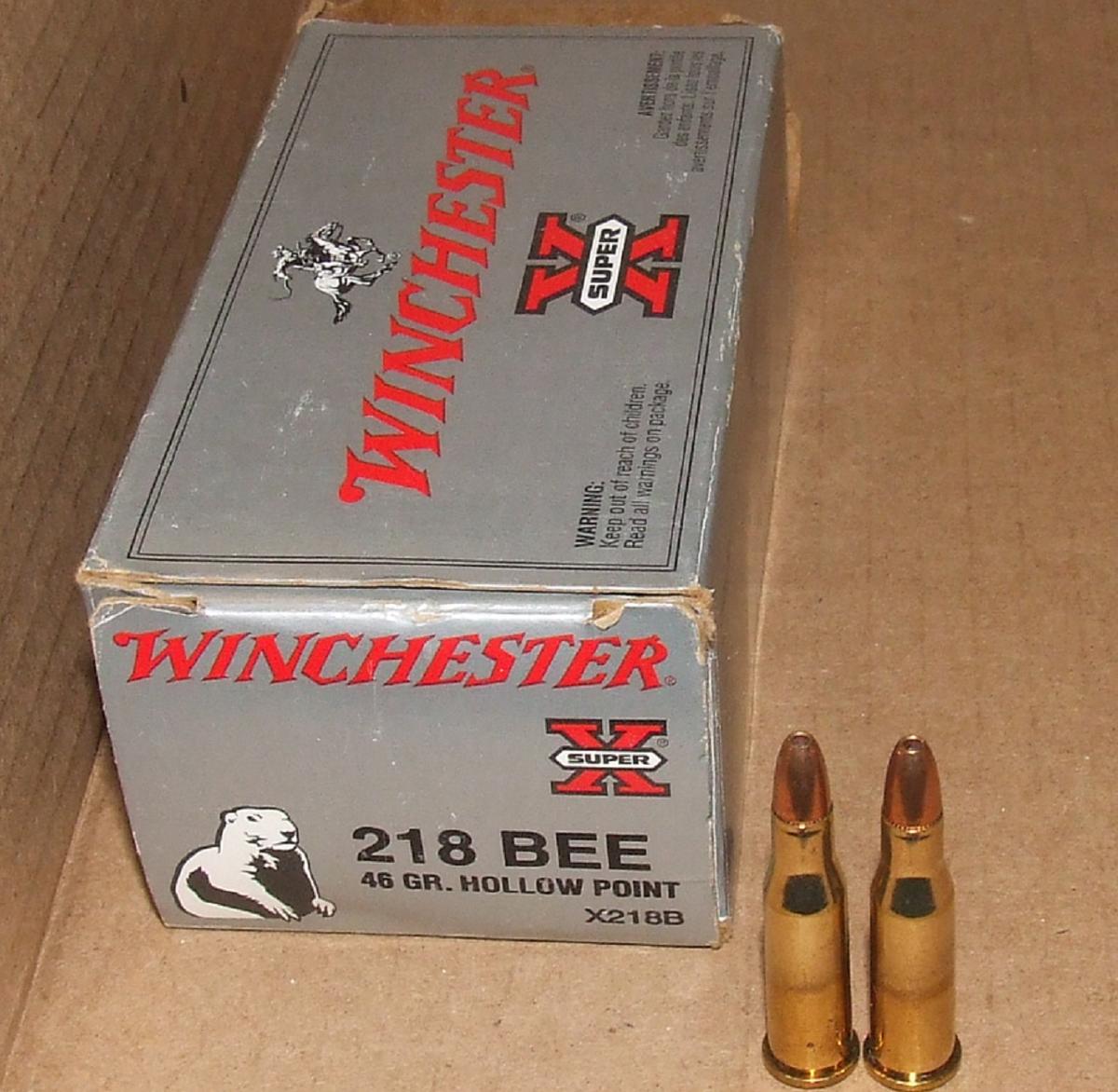 50 Rounds Winchester 218 B