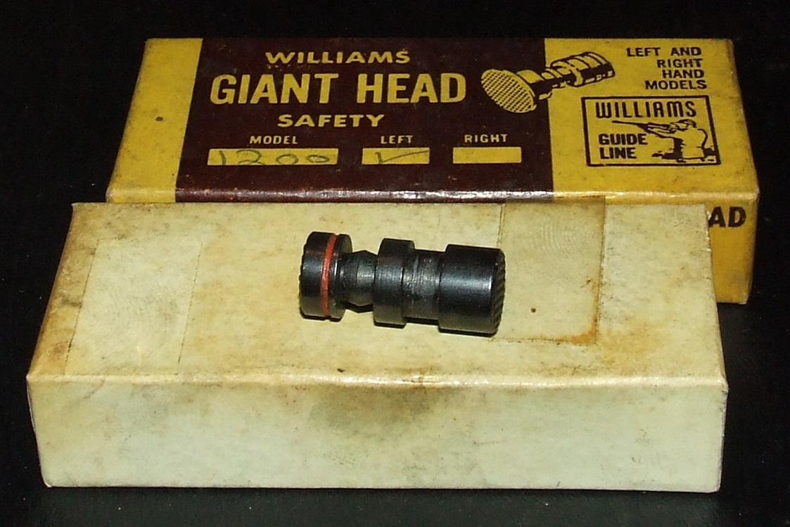 Williams Win Model 1200 Safety