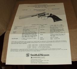 S&W .357 Model 686 Box Sheet