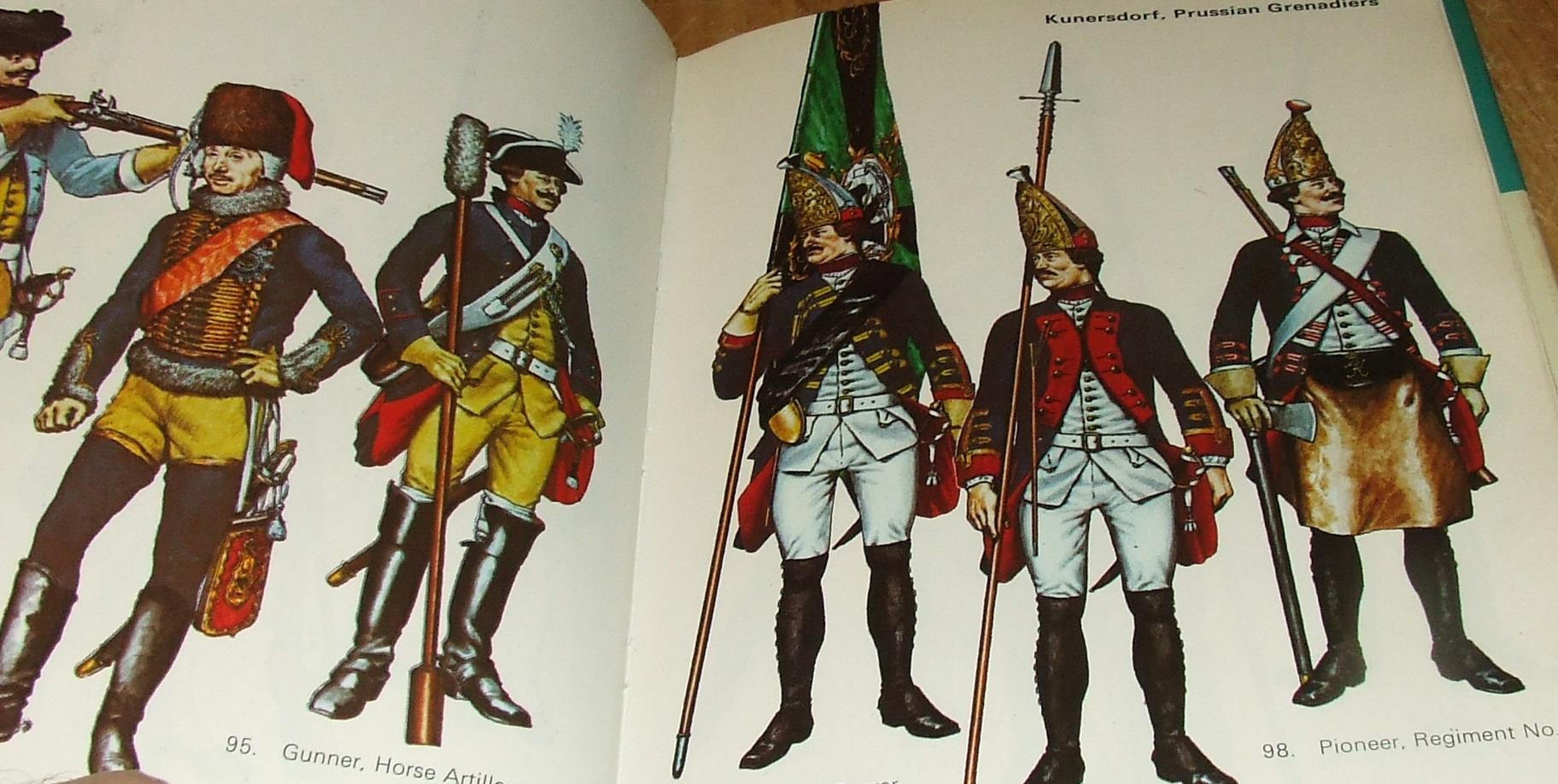 Uniforms of the Seven Years War 1756-63