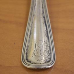 Set Of Two Watson Sterling Silver Serving Spoons