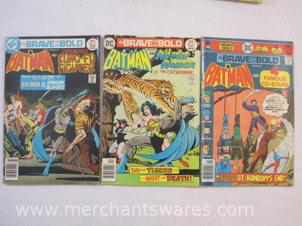 Twelve DC The Brave and the Bold Comic Books Nos. 112, 119-124, 127-128, and 130-132, 1974-1977, 1