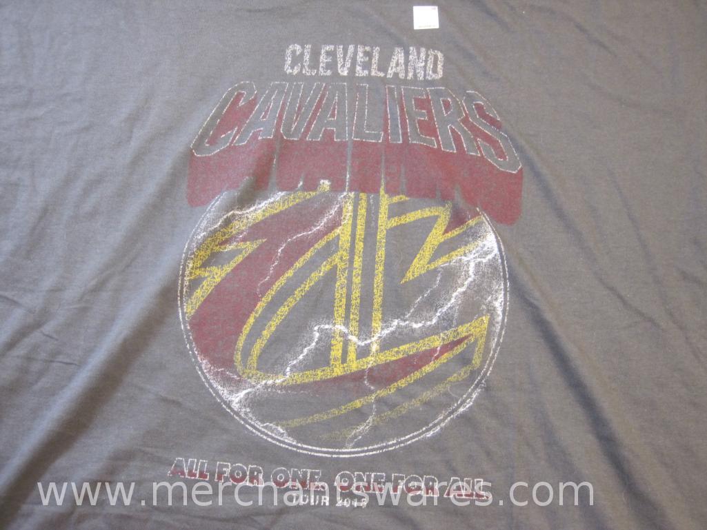 SportsCrate Cleveland Cavaliers XXL T-Shirt "All for One, One for All Tour 2016", 6 oz