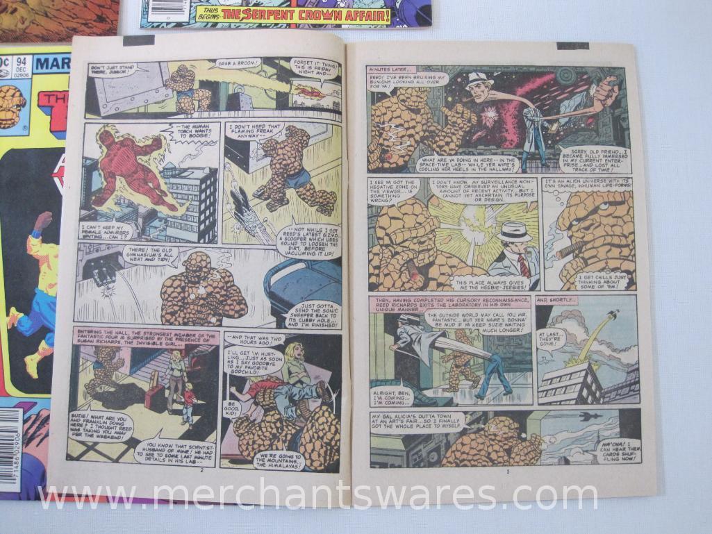 Eleven Marvel Two-In-One The Thing Comics, Issues No. 60-68, Feb-Oct 1980, No. 75, May 1981, No. 94