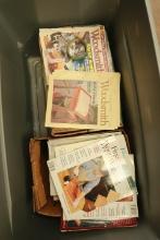 Box of Woodworking Books