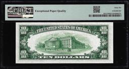 1950B $10 Federal Reserve Note Cleveland Fr.2012-D PMG Gem Uncirculated 66EPQ