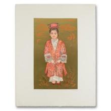Edna Hibel (1917-2014) "Sun Ming Tsai of Beijing" Limited Edition Lithograph on Paper