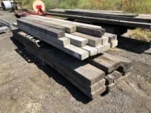 (2) Pallets of Wooden Railroad Ties.