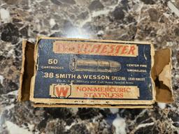 Winchester .38 Smith & Wesson Special Lead Bullets
