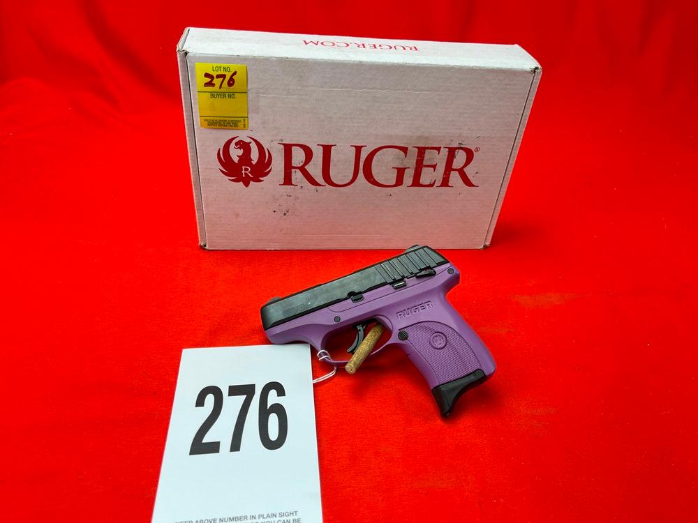 Ruger EC9s, 9mm, Purple/Blk, NIB, SN:461-2286 (HG)