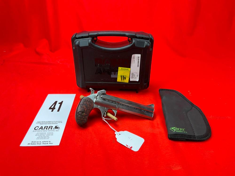 Bond Arms Texan, .45 Colt, 3", w/Case, SN:329035 (HG)