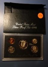1998-S SILVER PROOF SET