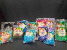 Lot of 12 Disney and Ty Beanie Babies McDonald?s Toys