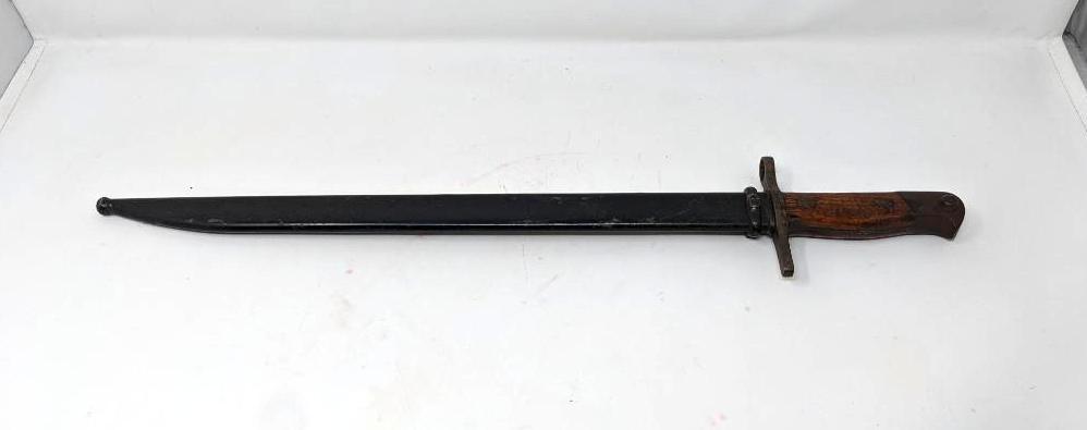 Bayonet for Springfield 03 with Scabbard, WWI Era