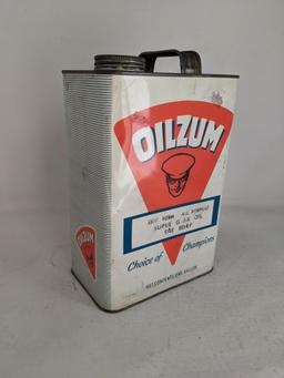 OILZUM One Gallon Oil Tin