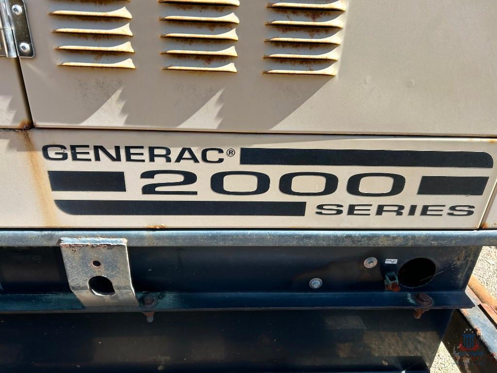 GENERAC 200 SERIES PULL BEHIND DIESEL GENERATOR;SER#2070330-TRAILER SER#1C9US08102R615388