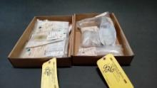 BOXES OF OIL DRAIN TUBES & OIL TRANSFER TUBES 92351-15291-101, 70351-08049-102, -105 & -101 (MOST