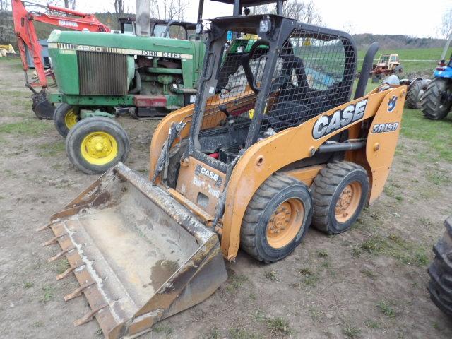 12 Case SR150 Skid Steer, OROPS, Only 835 Hours!, Aux Hydraulics, Clean Mac