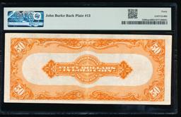 1922 $50 Gold Certificate PMG 40