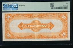 1922 $50 Gold Certificate PMG 30