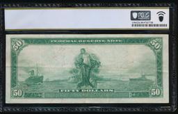 1914 $50 Boston FRN PCGS 30
