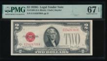1928G $2 Legal Tender Note PMG 67EPQ