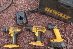 5 Dewalt Cordless Tools