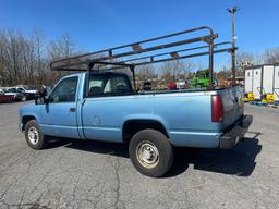 1997 Chevy 2500 Pick Up Truck W Ladder Rack