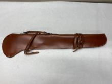 34" LEATHER RIFLE SCABBARD