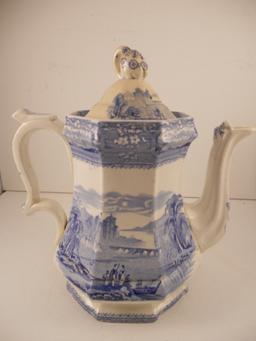 Rare Antique TJ-J Mayer England 1840's Teapot
