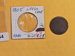 1805 Draped Bust Large Cent