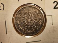 1877-B Germany silver 50 pfennig