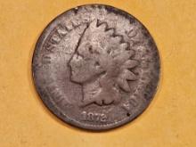 * Semi-Key 1872 Indian Cent