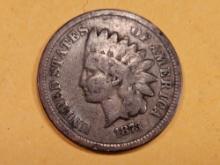 Better Date 1873 Indian Cent