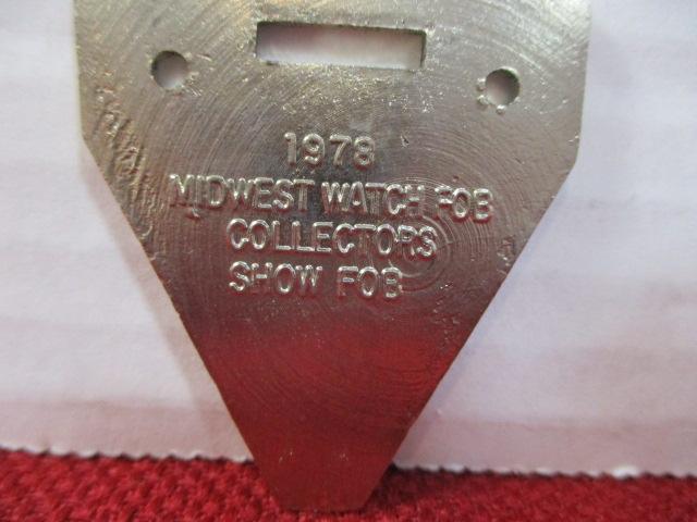 1978 Midwest Watch FOB Collectors Show Herscel Oil Tempered Watch FOB