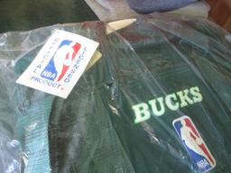 NOS Vintage Milwaukee Bucks Duffle Bag