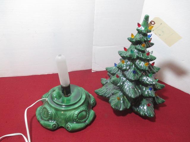 Ceramic Lightup Christmas Tree