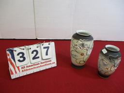 Moriaga Dragonware Vases