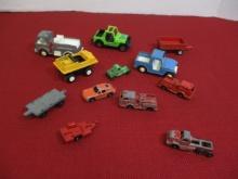 Vintage Tootsie Pressed Cars & Trucks-12 Vehicles