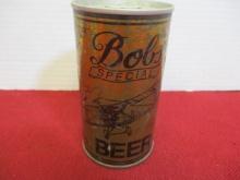 Bob's Special Beer Flattop Advertising Can w/ Bi-Plane Graphic