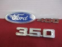 Mixed Ford Automotive Badging