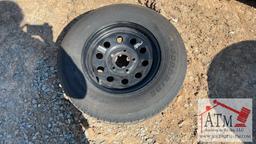 NEW 5-Lug 205/75R15 Trailer Tire/Wheel