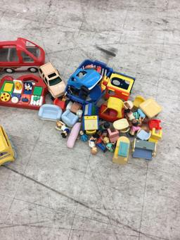 Little tikes,fisher price toy lot