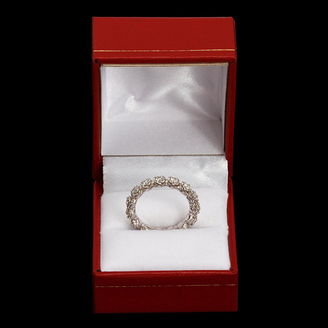 14k White Gold 1.11ct Diamond Ring