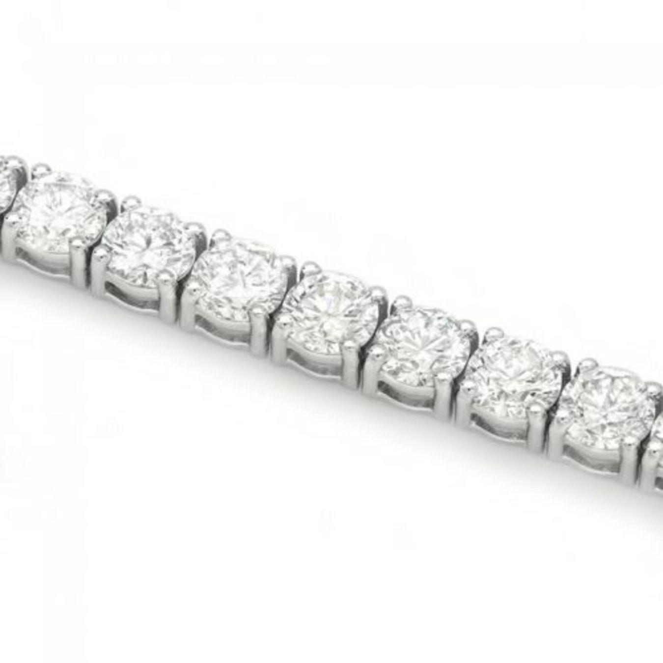 18K Gold 13.06ct Diamond Bracelet