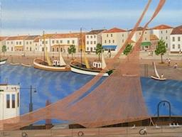Le Port d'yeu by Fanch Ledan Original