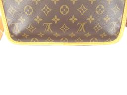 Louis Vuitton Brown Monogram Canvas Gibciere MM Messenger Bag