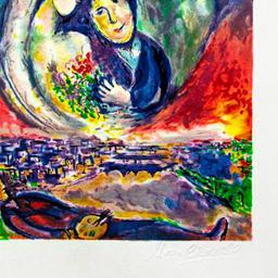 Le Songe by Chagall (1887-1985)